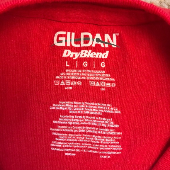 UNLV Rebels T-Shirt Baseball Bandit Logo Red - Picture 8 of 9